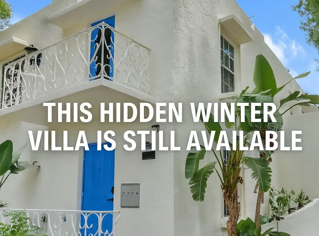 Winter Villa Still Available