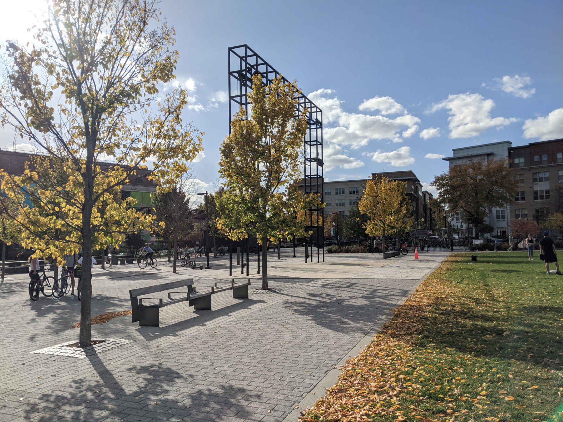 Alethia Tanner Park along the Metropolitan Branch Trail in NoMa, Washington, DC