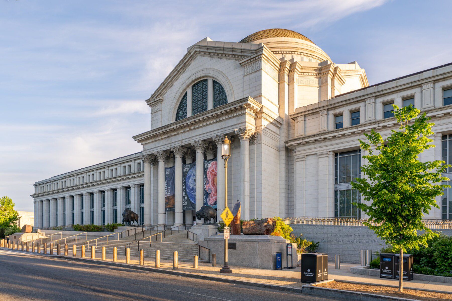 The National Museum of Natural History entrance in Washington, DC