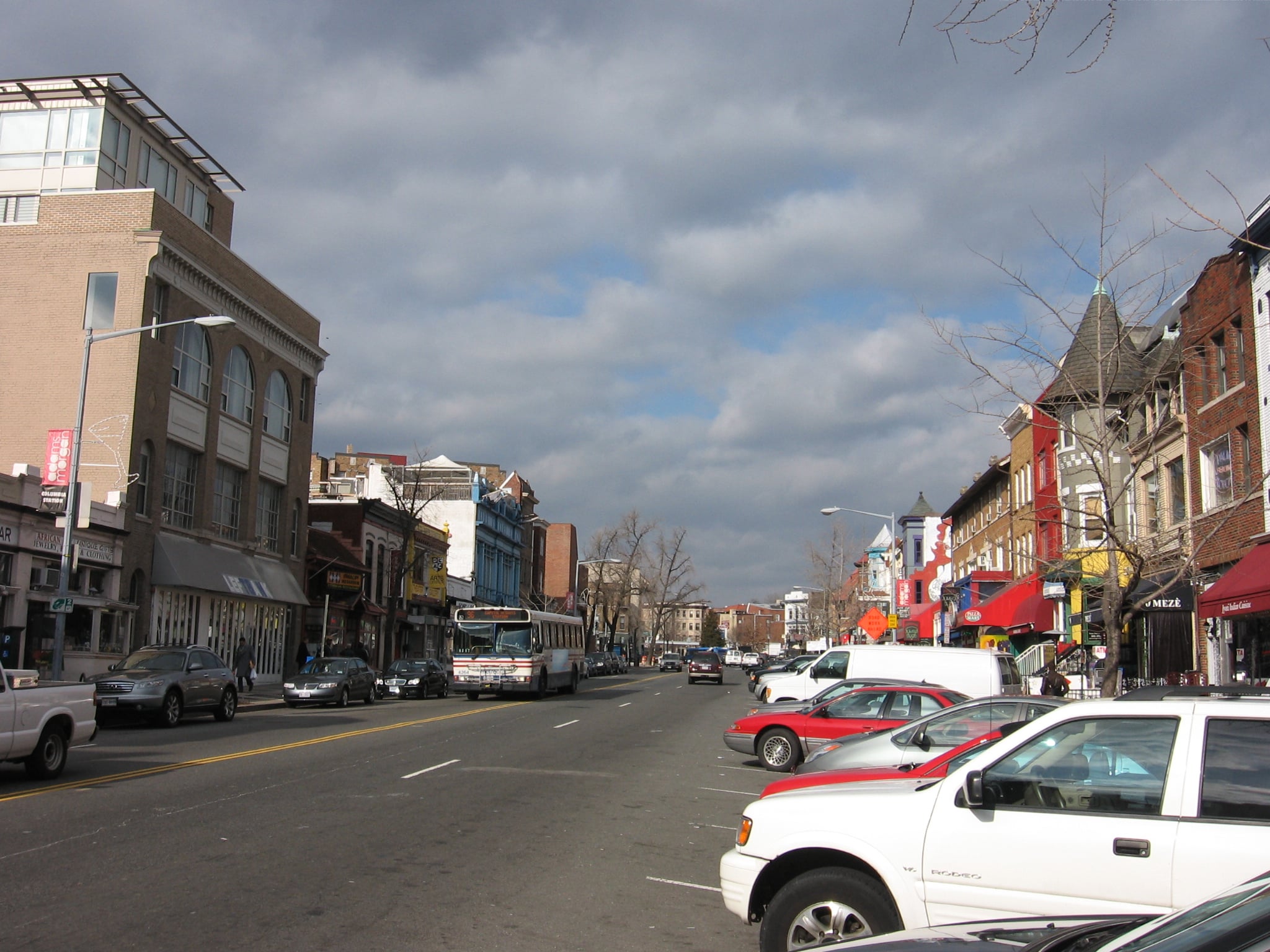 18th Street in the Adams Morgan neighborhood of Washington, DC