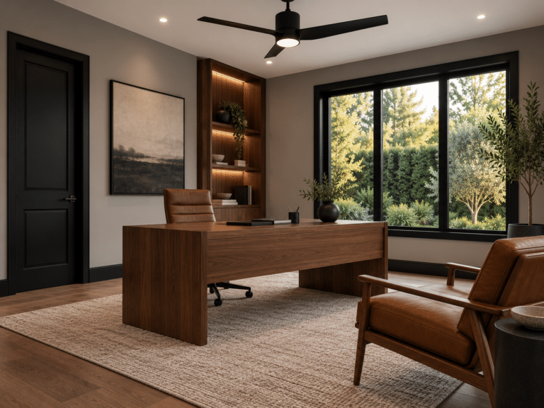 3541 NE 13th Ave, Unit A — Noir Residence, design concept (virtually staged) — office